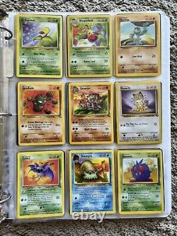 Pokemon cards Vintage Rare Holo Collection lot binder Shadowless