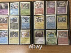 Pokemon cards binder collection rare card lot