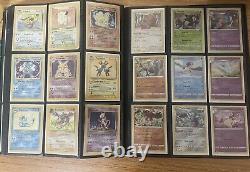 Pokemon cards binder collection rare card lot