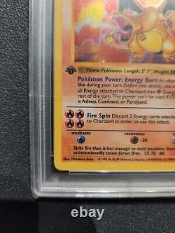 Psa 9 1st Edition Shadowless Charizard Holy Grail Pokémon Mint Card