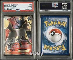 Psa 9 Umbreon Ex #119 Pokemon 2016 Xy Fates Collide Full Art Mint