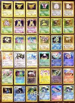 RARE Large Vintage Pokemon Card Collection! Huge Lot 1st Ed. Shadowless EX Promo