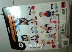 RARE SONIC X ROUGE ACTION FIGURES WITH CHAOS EMERALD 5 Figure MINT ON CARD