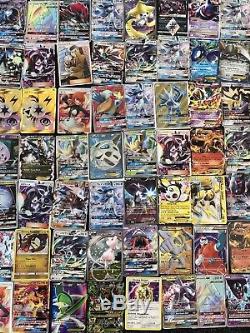 Random Ultra Rares Full Arts GX Prisms Pokemon Card Bundle
