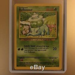 Rare 1st Edition Bulbasaur Pokémon Card 44/102 Great Condition