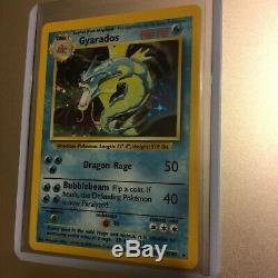 Rare 1st Edition Holographic Gyarados Pokémon Card 6/102 Great Condition