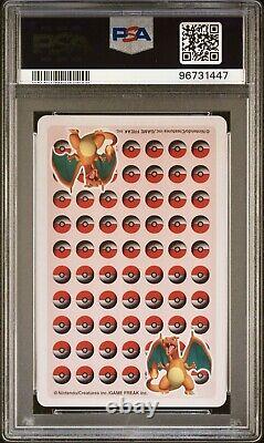 Rare 2016 Pokemon Playing Cards Mario Pikachu King Of Hearts And Flareon Psa 10