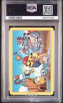 Rare 2016 Pokemon Playing Cards Mario Pikachu King Of Hearts Psa 10