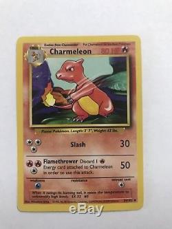 Rare Charmeleon Pokemon Card Original Authentic 1995 1996 1997