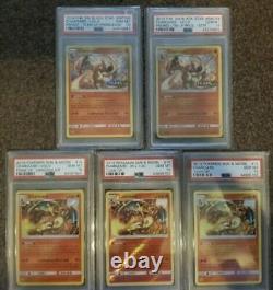 Rare Graded Charizard Pokemon Collectible Card Authentic, Mint 9 And Up