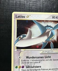 Rare Latios Goldstar Gold Star EX Deoxys Pokemon Card NM Mint great for PSA BGS