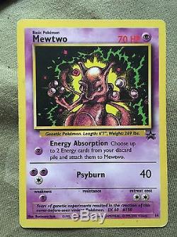Rare Mewtwo Promo 14 Card Near Mint