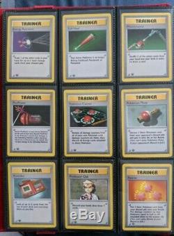 Rare Near Mint Complete 1st Edition Shadowless Base Set Cards 17-102 First Ed