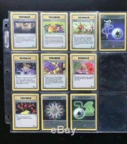 Rare Pokemon Card Complete Set /82 Pokemon Team Rocket Collection Dark Charizard