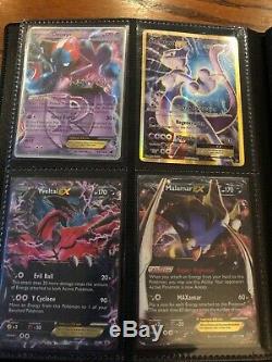 Rare Pokémon card collection and binder mostly ex and full art