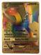 Rare Rainbow Gold Charizard Gx Card 150/147