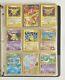 Rare Vtg Pokémon Collection Lot Of 180 Cards With Holos/ Rev Holos & Binder