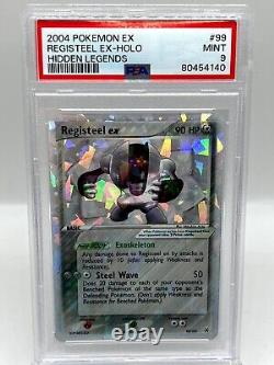 Registeel ex 99/101 Hidden Legends Holo Ultra Rare Pokemon TCG Card PSA 9 MINT