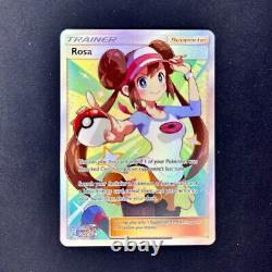 Rosa 236/236 Ultra Rare Full Art Holo Sun & Moon Cosmic Eclipse Pokémon Card