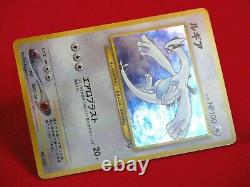 S- rank Pokemon Card Lugia No. 249 Holo Rare LV. 55/HP100 Promo GB Japan #K3093