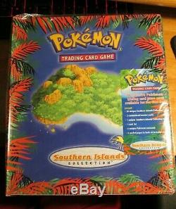 SEALED Pokemon SOUTHERN ISLANDS Card PROMO Binder+Neo Genesis+Discovery Pack+Mew