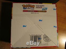 SEALED Pokemon TOPPS SERIES-1 French BOOSTER BOX 36-Pack Card Set Rare Print