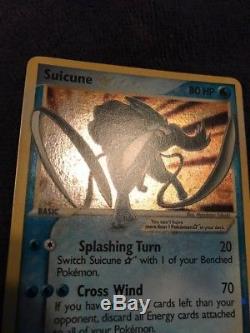 SHINING SUICUNE 115/115 Ultra Rare EX GOLD STAR Holo Foil Pokemon Card NM-MINT