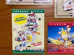 SR! 1996 Pokemon Jumbo Card Carddass Full Set of 6- Ken Sugimori Bandai Japan