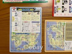 SR! 1996 Pokemon Jumbo Card Carddass Full Set of 6- Ken Sugimori Bandai Japan
