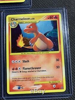 Secret Rare Charizard 103/100 Charmeleon And Charmander Pokemon Card Stormfront