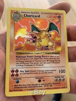 Shadowless Charizard Base Set 4/102 Near Mint Holo Rare Pokemon Card