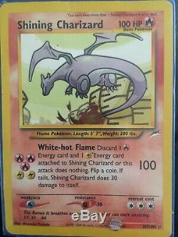Shining Charizard 107/105 Holo Rare Unlimited Neo Destiny Pokemon Card