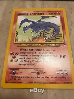 Shining Charizard 107/105 Holo Rare Unlimited Neo Destiny -Pokemon Card