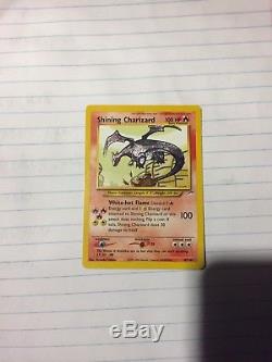 Shining Charizard 107/105 Neo Destiny Pokemon Card NEAR MINT/MINT Ultra Rare