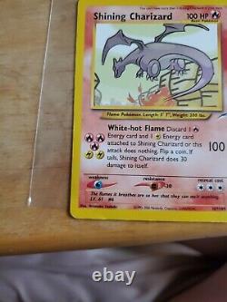 Shining Charizard 107/105 Neo Destiny Secret Rare Holo Pokemon Card