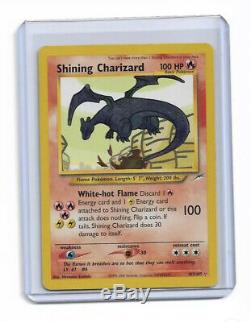 Shining Charizard Very Rare Pokemon Card! 107/105 See Condition! Wow $$$