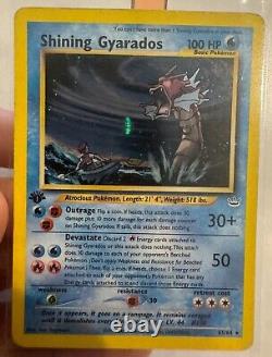 Shining Gyarados 1st Edition Holo #65 BGS 4.5 2001 Pokemon Neo Revelation