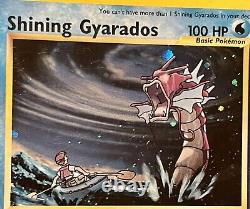 Shining Gyarados 65/64 Neo Revelation Holo Secret Rare Vintage Pokemon TCG Card