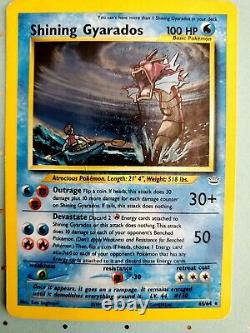 Shining Gyarados 65/64 Rare Holo Neo Revelation Pokemon Card