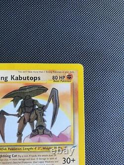 Shining Kabutops 108/105 Neo Revelation Secret Rare Vintage Pokemon TCG