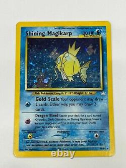 Shining Magikarp Holo Rare Pokemon Card Neo Revelations 66/64 MP #store29