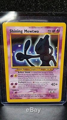 Shining Mewtwo 109/105 Pokemon Card Foil Holo Neo Destiny Secret Rare