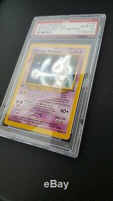 Shining Mewtwo PSA 10 1st Edition Neo Destiny Secret Rare Pokemon Card