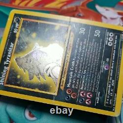 Shining Tyranitar 113/105 Holo Secret Rare Neo Destiny Pokemon Card 2000 WOTC
