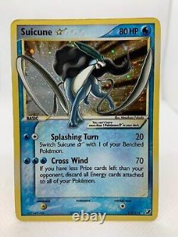 Suicune Gold Star 115/115 Holo Unseen Forces Pokemon TCG