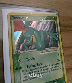 Treecko 109/109 Ex Team Rocket Returns Gold Star Holo Rare Pokemon Card