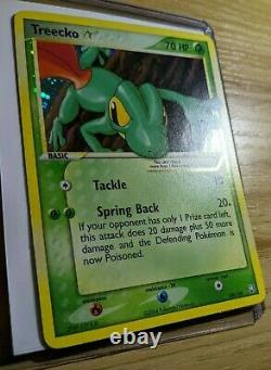 Treecko 109/109 Ex Team Rocket Returns Gold Star Holo Rare Pokemon Card