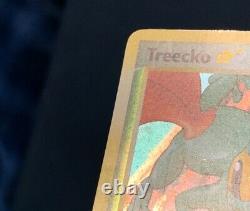 Treecko Gold Star 109/109 HOLO EX Team Rocket Returns Pokemon Card Rare 2004