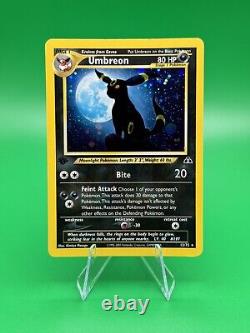 UMBREON #13/75-NEO DISCOVERY 1st EDITION HOLO POKEMON CARD-RARE