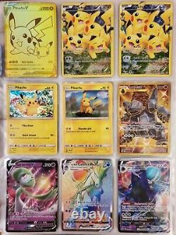 Ultimate Pokemon Binder Card Lot! 100s Of Rare Cards With A Metal Charizard